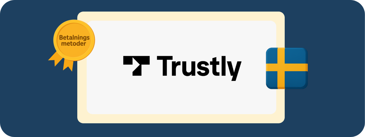 Trustly symboliserar betalningsmetoder för casinon i Sverige med trygga och snabba transaktioner.