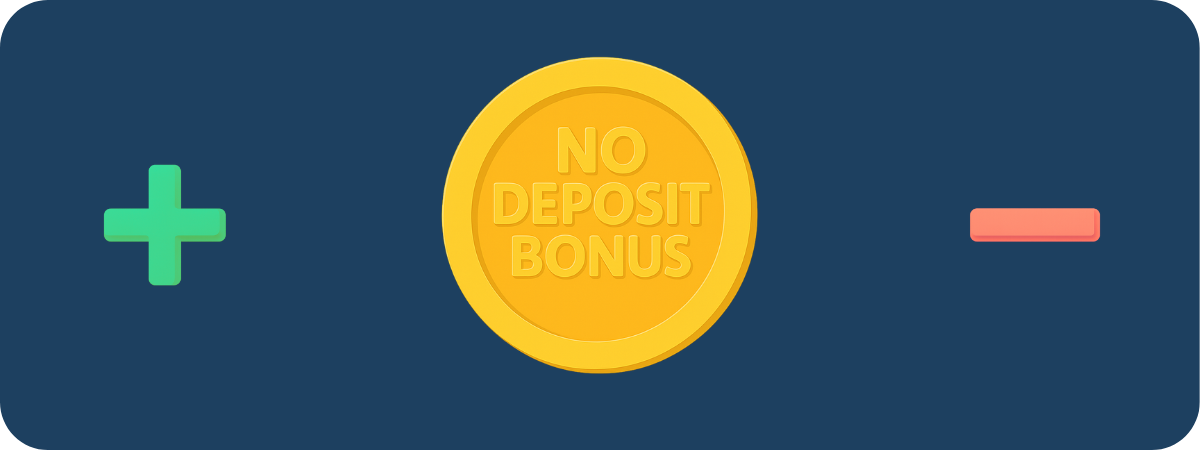 För och nackdelar om en no deposit bonus för svenska spelare på nätet.