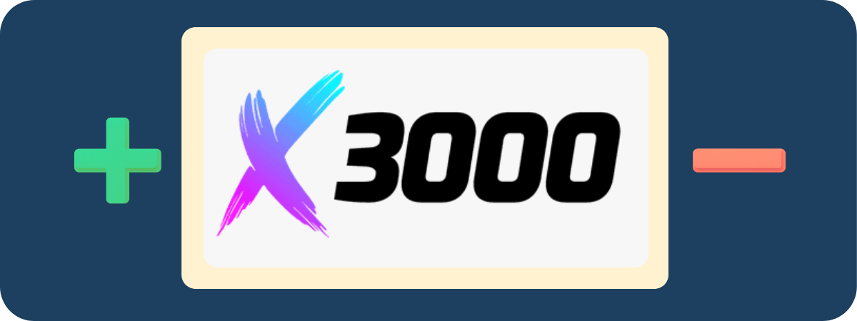 Fördelar och nackdelar med X3000 Casino för svenska spelare.